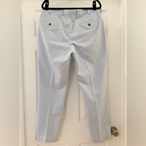 Brooks Brothers Clark Fit Lightweight Advantage Seersucker Cotton Chino Pants - Picture 8 of 11